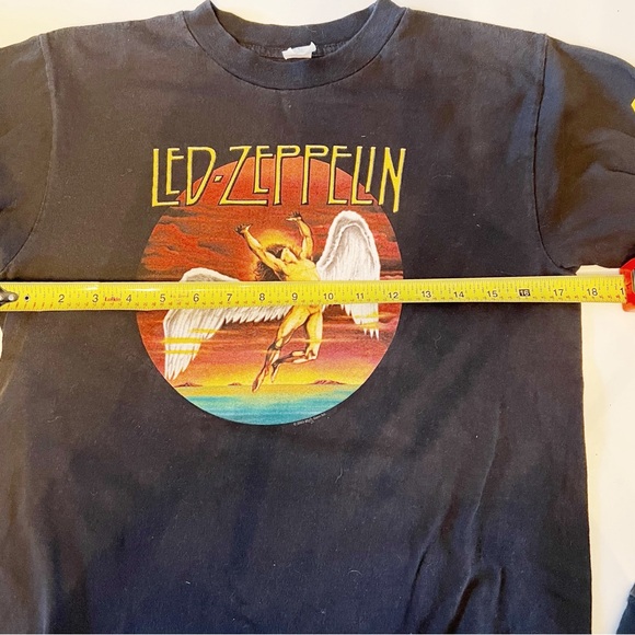 LED ZEPPELIN ZOSO Graphic Concert Tshirt long Printed Sleeve XS 2003 Myth Gem - Picture 8 of 9